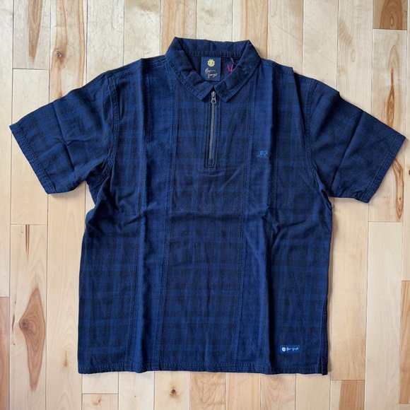 Men's Zip SS Shirt - Picture 1 of 5